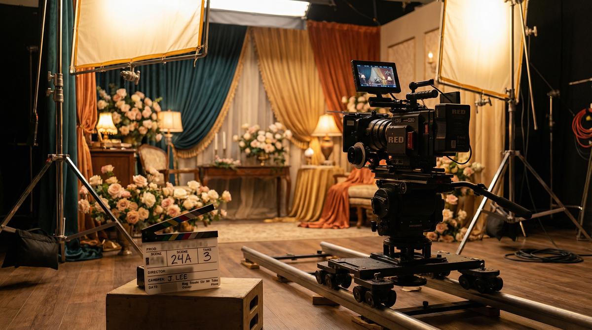 校花传媒原创影视作品《光影之约》幕后制作传媒教程