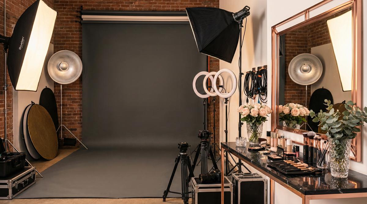 校花传媒写真棚拍传媒教程灯光构图技巧